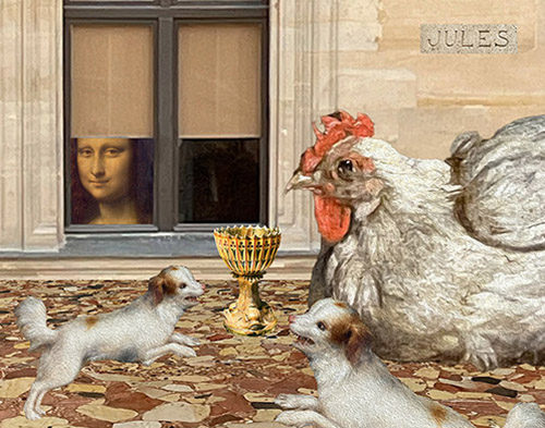 Lisa dans la fen�tre 